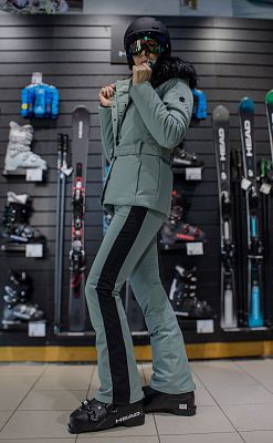 Превью Горнолыжная куртка со скидкой Куртка горнолыжная POIVRE BLANC W24-0801-WO Lichen Green